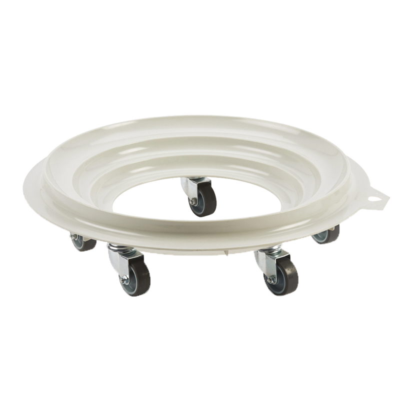 Socle rouleur rond - 5 roues Gris Ø 470x130 mm (1 X 1 unité ) - 632507